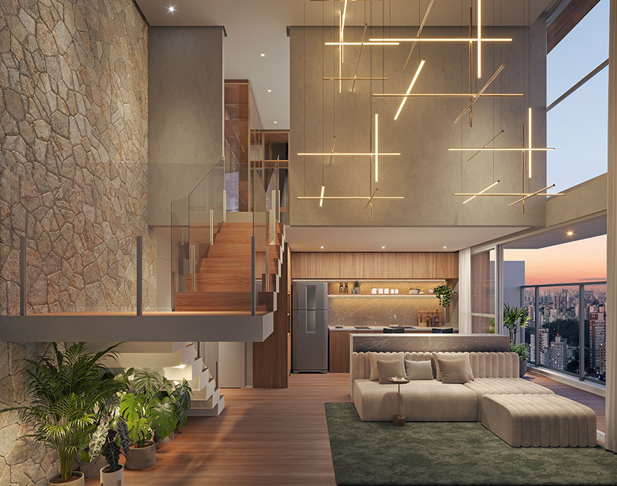 Studio duplex