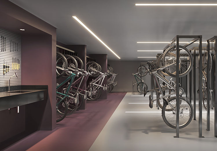 bicicletário