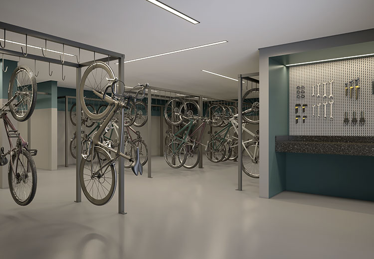 bicicletário