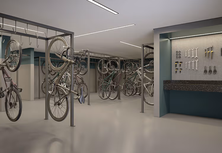 bicicletário
