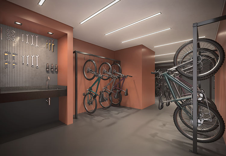 bicicletário