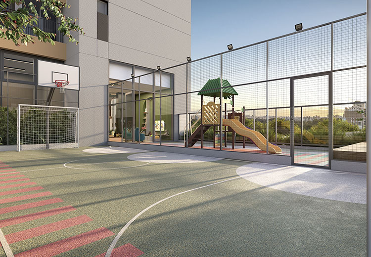 quadra kids e playground