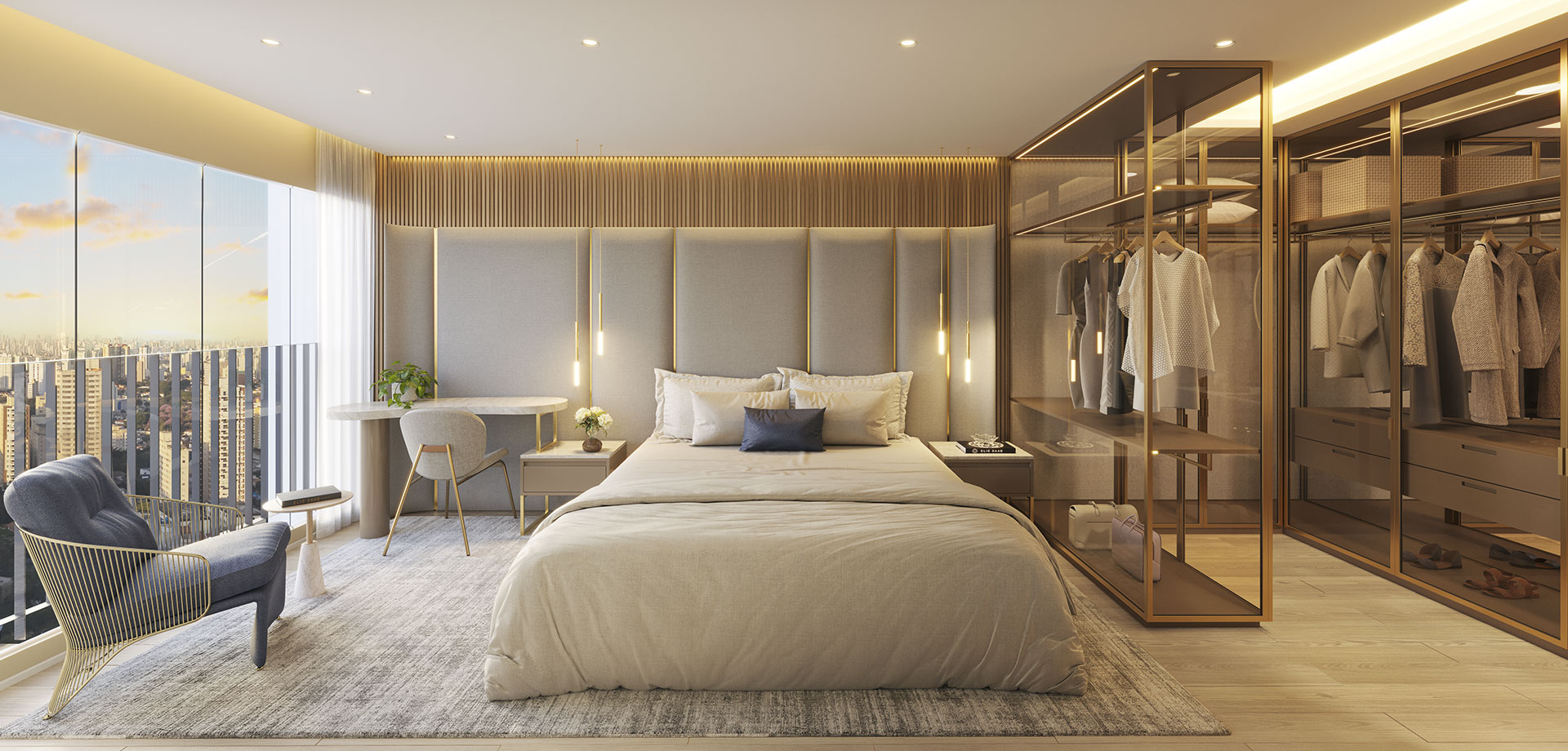 suíte master 175m²