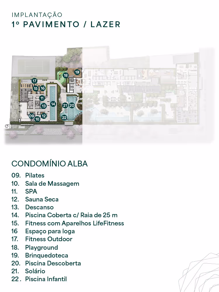 Alba implantação pavimento 1